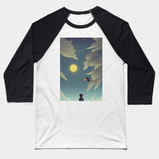 Starry Sky Baseball T-Shirt